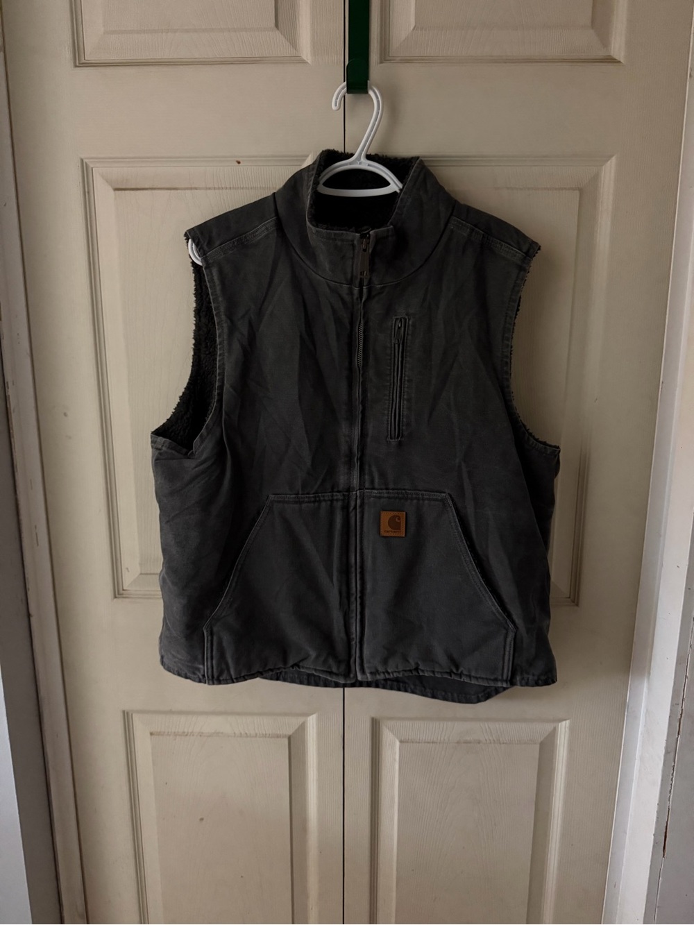 Carhartt Mens Grey Vest